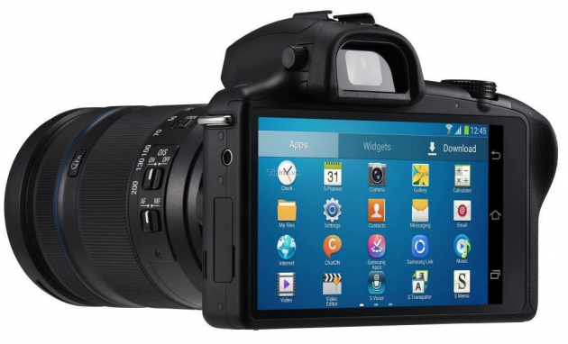 Premier appareil photo au monde sous Android avec objectifs interchangeables