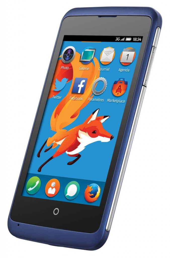 Lancement du ZTE Open C sous Firefox OS