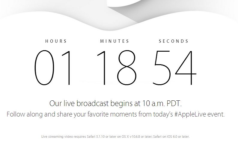 Nouvel iPhone 6 présenté aujourd’hui