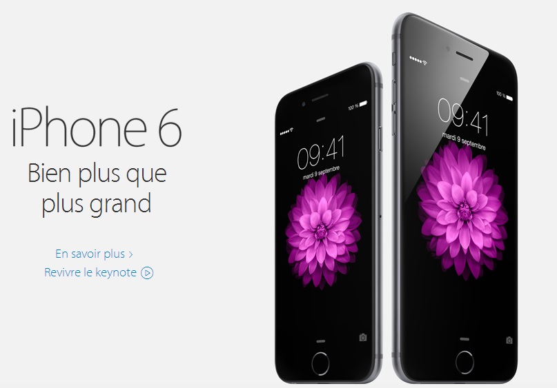 iPhone 6 à partir de 709 euros et Apple Watch