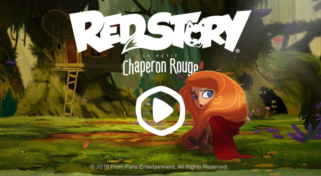 RedStory, le Petit Chaperon Rouge revisité (iOS, android)