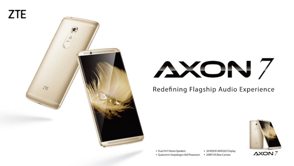 ZTE dévoile son Axon 7