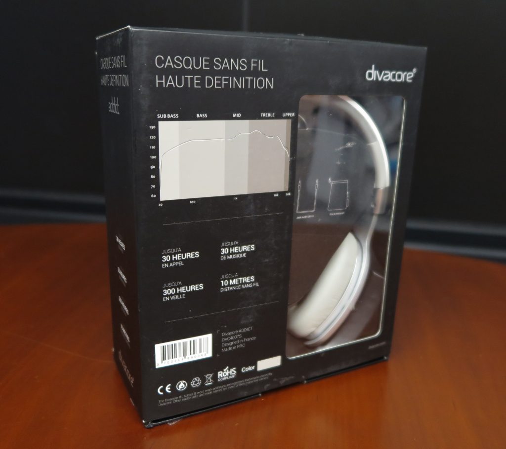 Test du casque sans fil Divacore Addict