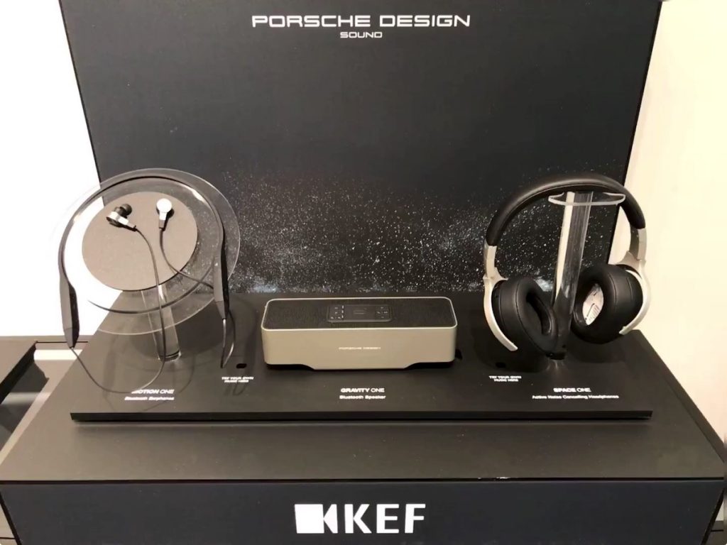 KEF + Porsche Design = le son du luxe