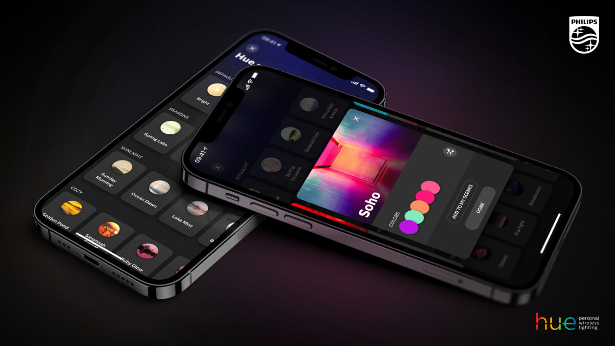 L’application Philips Hue passe enfin la 4eme!